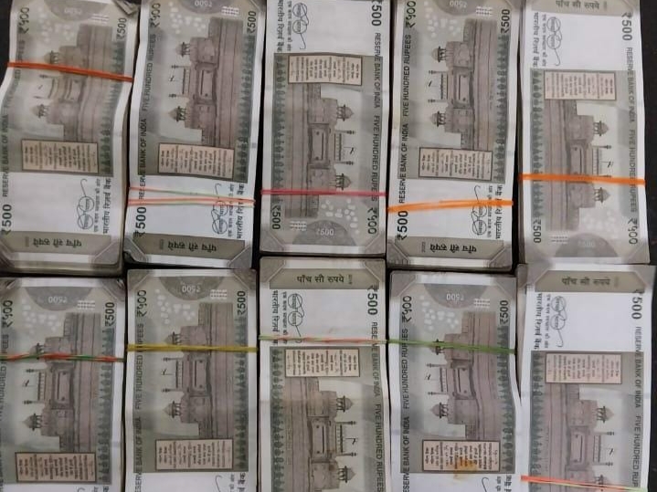 रायपुर में चेकिंग के दौरान ₹500000 नगदी रकम जप्त…
