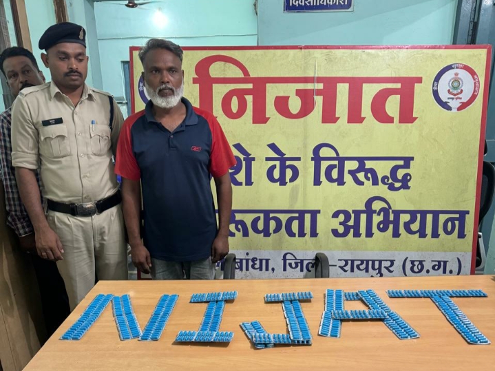 प्रतिबंधित नशीली टेबलेट के साथ आरोपी शेख रहमान कुरैशी गिरफ्तार…