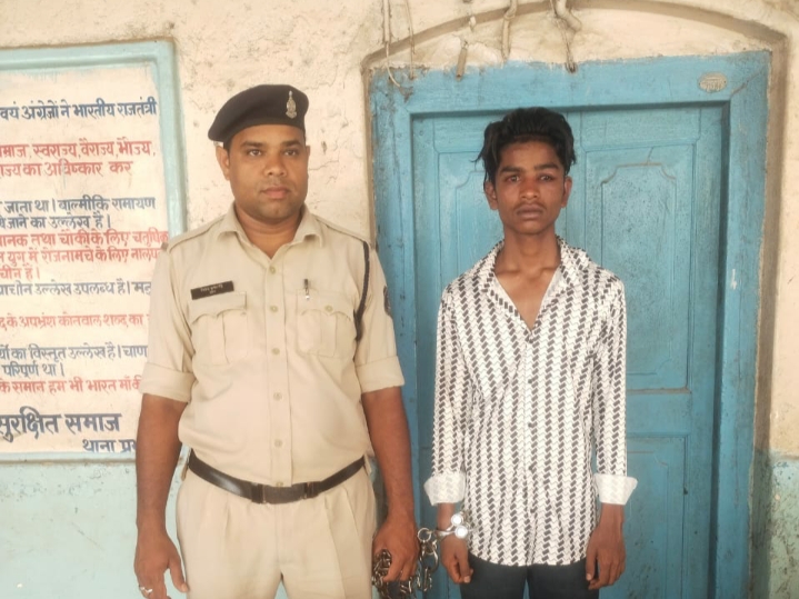 लूट के आरोपी को पुलिस ने किया चंद घंटे में किया गिरफ्तार…