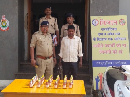 अवैध रूप से शराब परिवहन करते आरोपी भागवत तारक गिरफ्तार…
