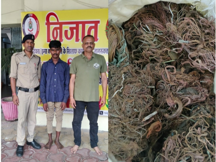 निर्माणाधीन मकान से बिजली वायर चोरी करने वाला शातिर नकबजन अमन गोपाल सहित माल खरीदी करने वाला आरोपी राकेश डागा गिरफ्तार…