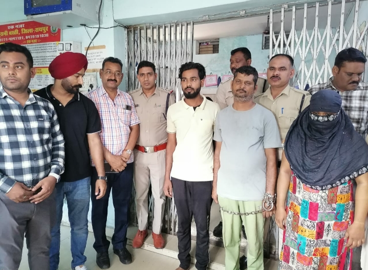 रायपुर: पत्नी ने प्रेमी से करा दी पति की हत्या गिरफ्तार, थाना पुरानी बस्ती का मामला…