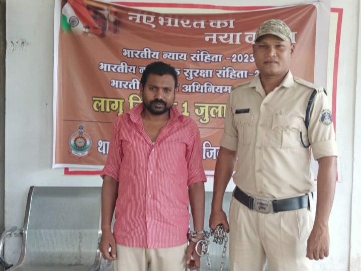 गैर इरादतन हत्या का आरोपी लोकेश कुम्हार गिरफ्तार…