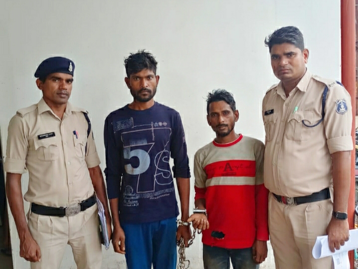 मामूली बात को लेकर हत्या की घटना को अंजाम देने वाले आरोपी दो सगे भाई गिरफ्तार…