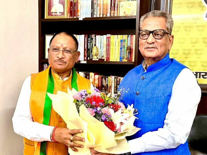 मुख्यमंत्री विष्णुदेव साय ने सिक्किम के नव नियुक्त राज्यपाल ओमप्रकाश माथुर को नई दिल्ली में दी बधाई…