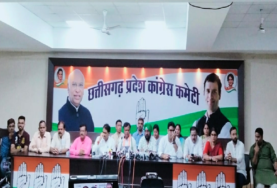 बिगड़ चुकी कानून व्यवस्था के विरोध में 24 जुलाई को विधानसभा का घेराव होगा – दीपक बैज