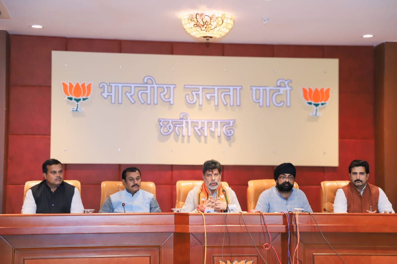 शराब घोटाले पर कोर्ट के निर्णय पर भाजपा की बड़ी प्रेस वार्ता, निर्णय से कांग्रेस के घोटाले का पर्दाफाश हुआ : किरण देव