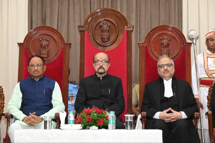 रमेन डेका ने छत्तीसगढ़ के राज्यपाल पद की ली शपथ, मुख्यमंत्री विष्णु देव साय ने नए राज्यपाल को दी बधाई…