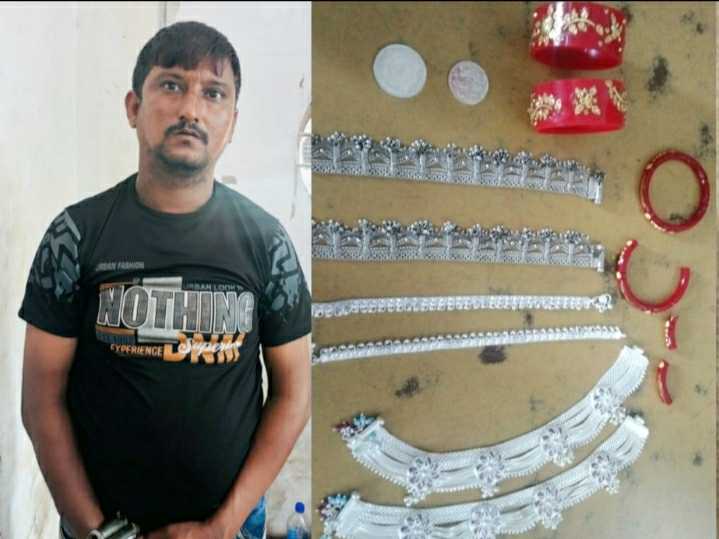 सुने मकानों में लाखों रूपये चोरी/नकबजनी की घटनाओं को अंजाम देने वाला धार गिरोह का सदस्य अंतर्राज्यीय आरोपी अनिल कुमार राठौर गिरफ्तार…