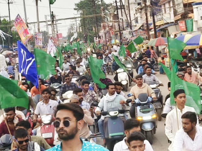 रायपुर में ईद मिलादुन्नबी पर हुसैनी सेना का बाइक जुलूस निकला…