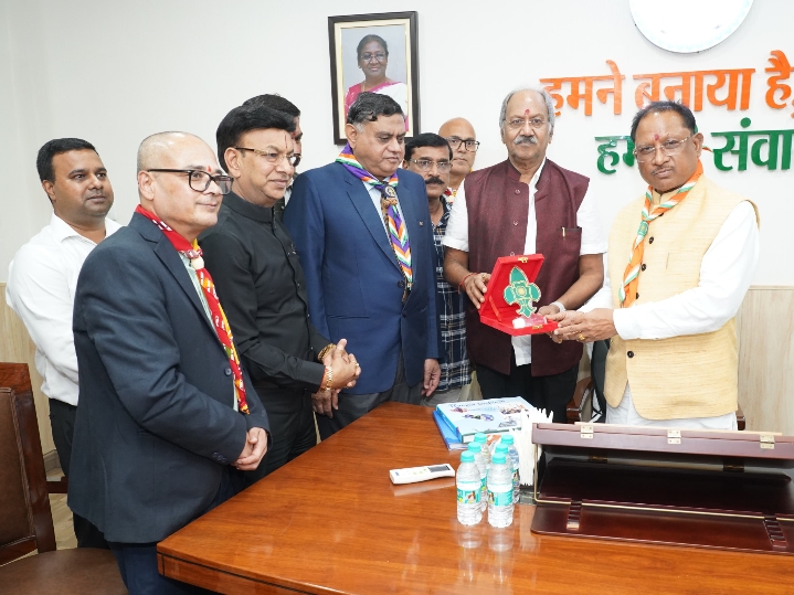 मुख्यमंत्री और सांसद बृजमोहन से मिले भारत स्काउट एंड गाइड के राष्ट्रीय मुख्य आयुक्त…