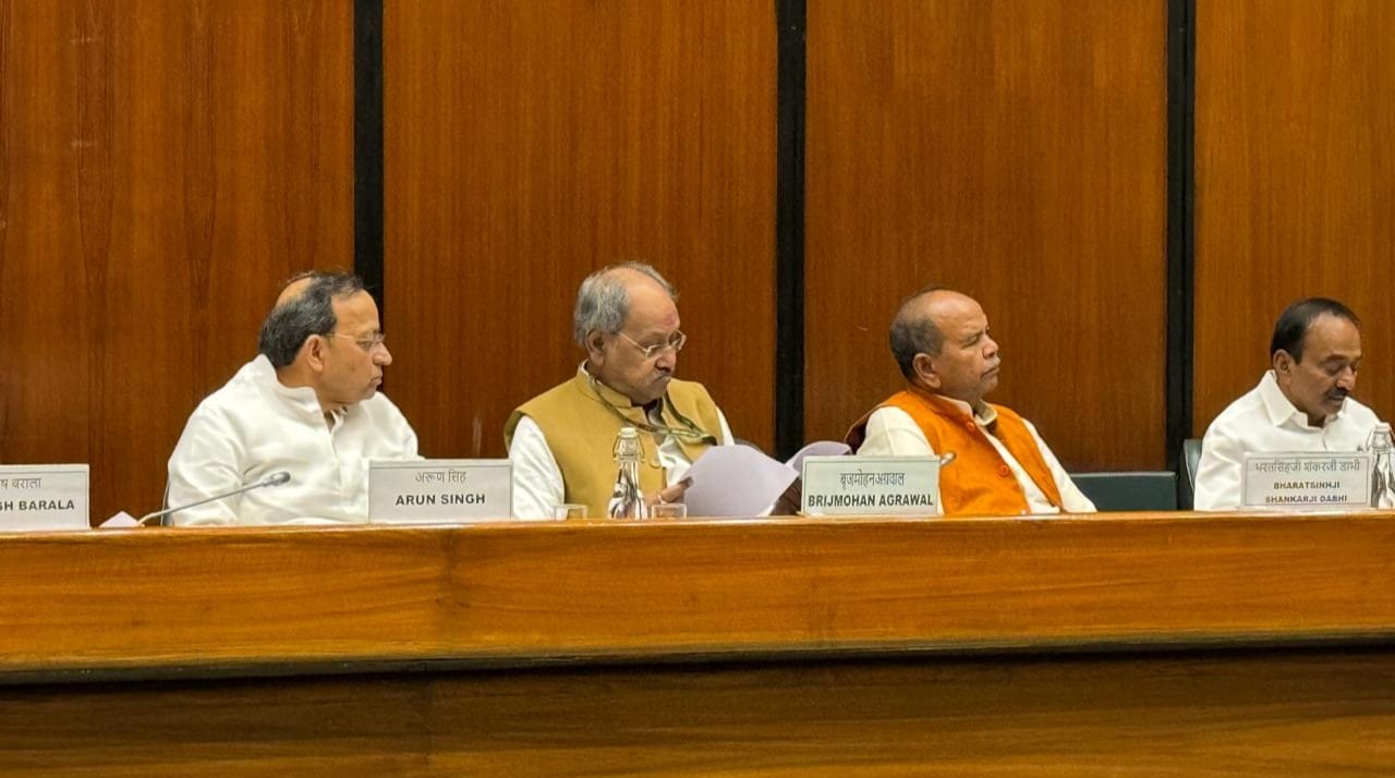 लोकसभा की रसायन और उर्वरक संबंधी स्थाई समिति की बैठक में शामिल हुए सांसद बृजमोहन अग्रवाल…