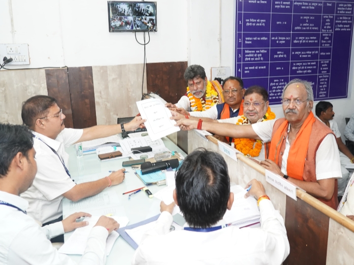 रायपुर दक्षिण से सुनील सोनी की नामांकन रैली में उमड़ा जनसैलाब…