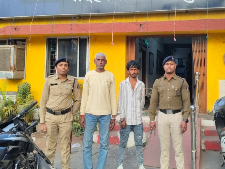 थाना मौदहापारा क्षेत्र के दो गुण्डा बदमाशों को आर्म्स एक्ट में किया गया गिरफ्तार…