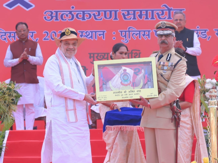 देश की सबसे बहादुर पुलिस बलों में से है छत्तीसगढ़ पुलिस – केन्द्रीय गृहमंत्री अमित शाह