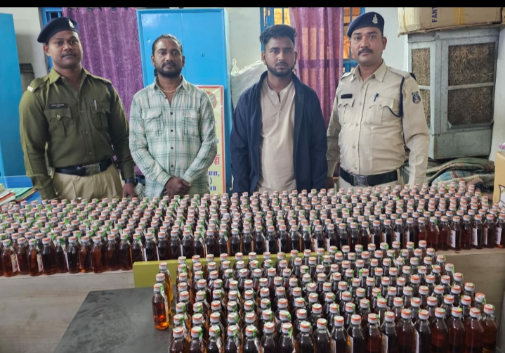 थाना मौदहापारा क्षेत्र में अवैध शराब के साथ 02 आरोपी गिरफ्तार…