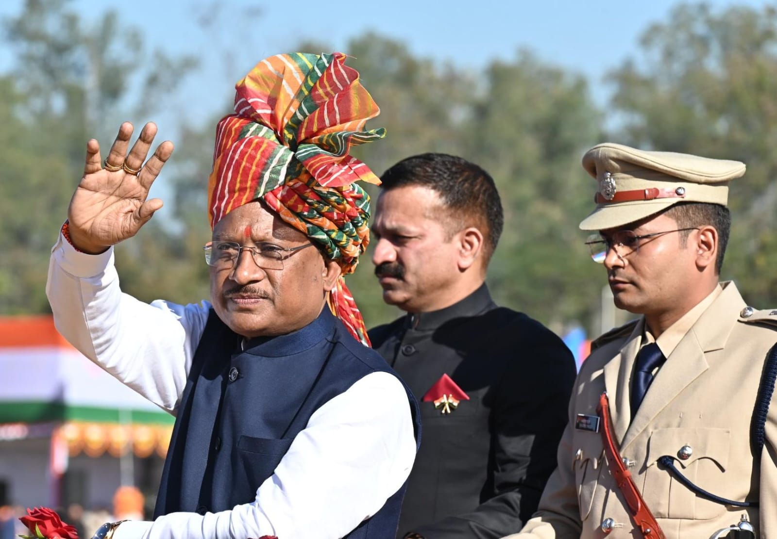 मुख्यमंत्री विष्णु देव साय ने गणतंत्र दिवस पर अंबिकापुर में राष्ट्रीय ध्वज फहराया…