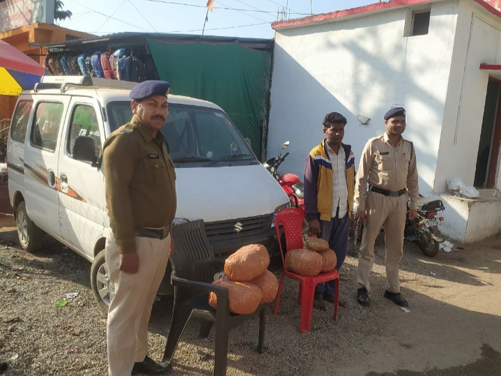 गांजा के साथ उड़ीसा का अंतर्राज्यीय आरोपी गिरफ्तार…