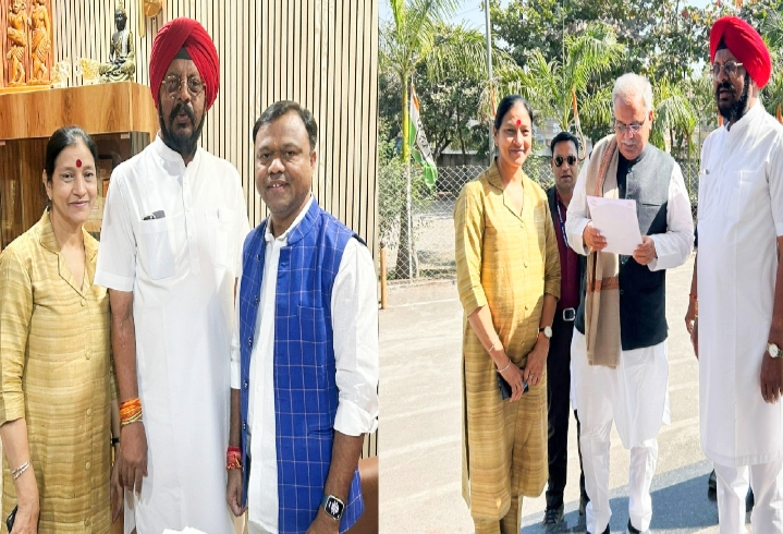 महापौर दावेदारी को लेकर परमजीत कौर जुनेजा ने भूपेश बघेल, दीपक बैज, चरण दास को सौपा आवेदन…