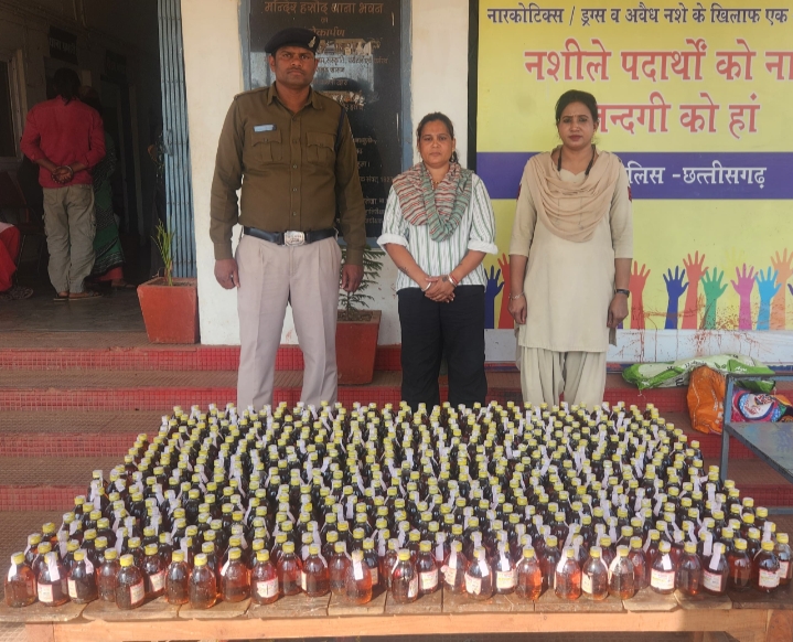 अवैध रूप से 610 पौवा देशी शराब के साथ आरोपिया रानी मनहरे गिरफ्तार…