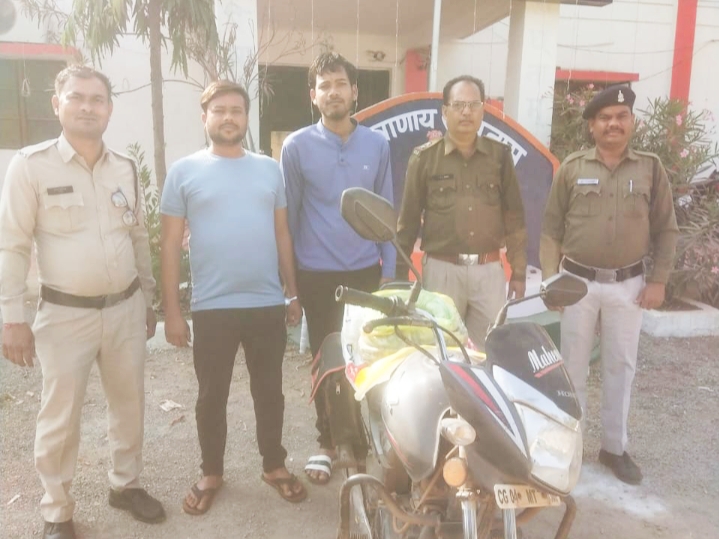 गांजा परिवहन करते 02 आरोपी गिरफ्तार…