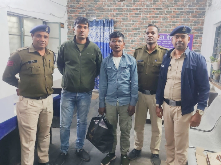 चोरी का सामान को बेचने रायपुर आया संदिग्ध ओमप्रकाश मानिकपुरी गिरफ्तार…