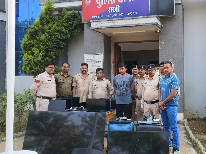 सूने मकानों का ताला तोड़कर चोरी की घटनाओं को अंजाम देने वाला राजस्थान का अंतर्राज्यीय आरोपी गिरफ्तार…