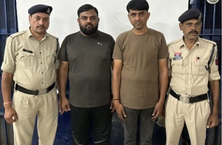 सीबीआई बनकर 41 लाख की ठगी करने वाले 2 अंतर्राज्यीय ठग गिरफ्तार…