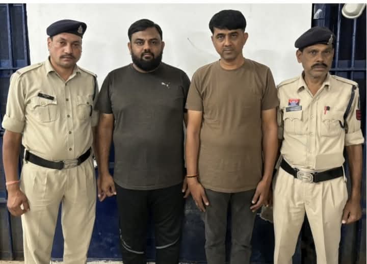 सीबीआई बनकर 41 लाख की ठगी करने वाले 2 अंतर्राज्यीय ठग गिरफ्तार…