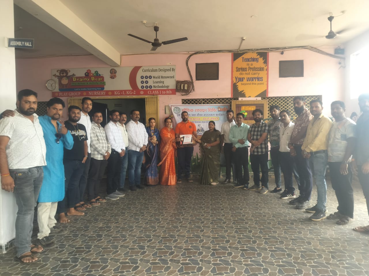 वेल विशर फाउंडेशन द्वारा रक्तदान, यातायात व जल जीवन जागरूकता शिविर किया गया आयोजन…