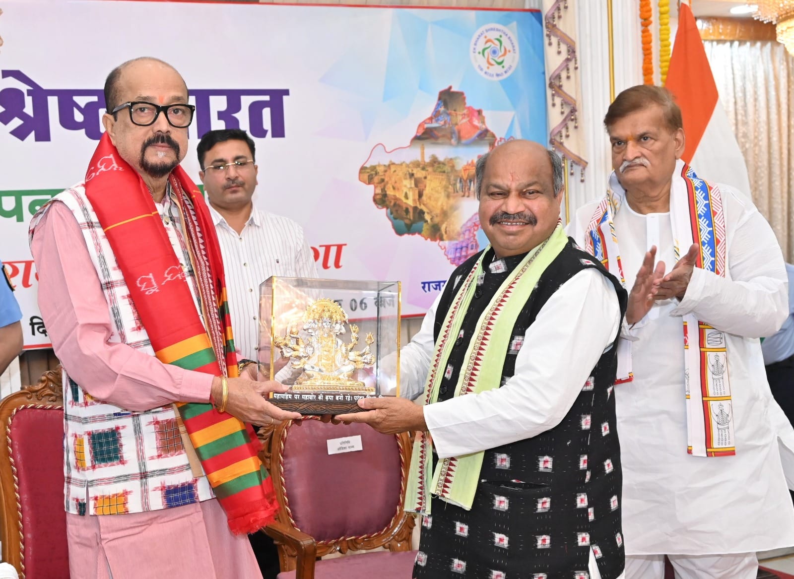 राजभवन में हर्षाेल्लास के साथ मनाया गया ओडिशा, अरूणाचल प्रदेश, राजस्थान एवं का स्थापना दिवस – पुरन्दर मिश्रा