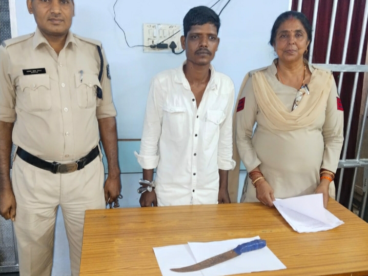 थाना पुरानी बस्ती क्षेत्र से धारदार चाकू के साथ आरोपी सैयद जाफर अली गिरफ्तार…