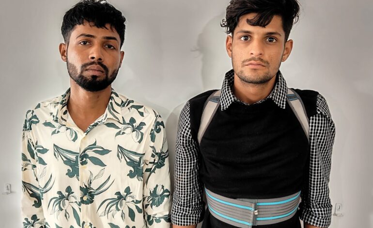 आधा दर्जन फ्लैट में चोरी करने वाले महाराष्ट्र के 02 अंतर्राज्यीय आरोपी गिरफ्तार…