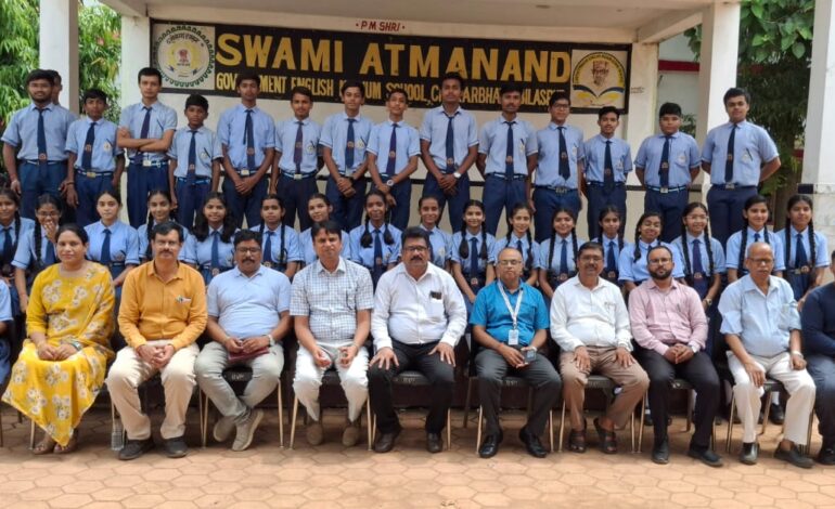 पीएमश्री सेजेस चकरभाठा में कार्यशाला का निरीक्षण राज्य टीम द्वारा किया गया…