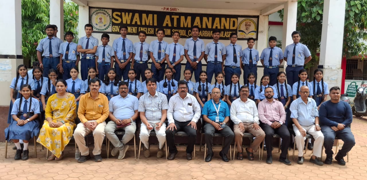 पीएमश्री सेजेस चकरभाठा में कार्यशाला का निरीक्षण राज्य टीम द्वारा किया गया…