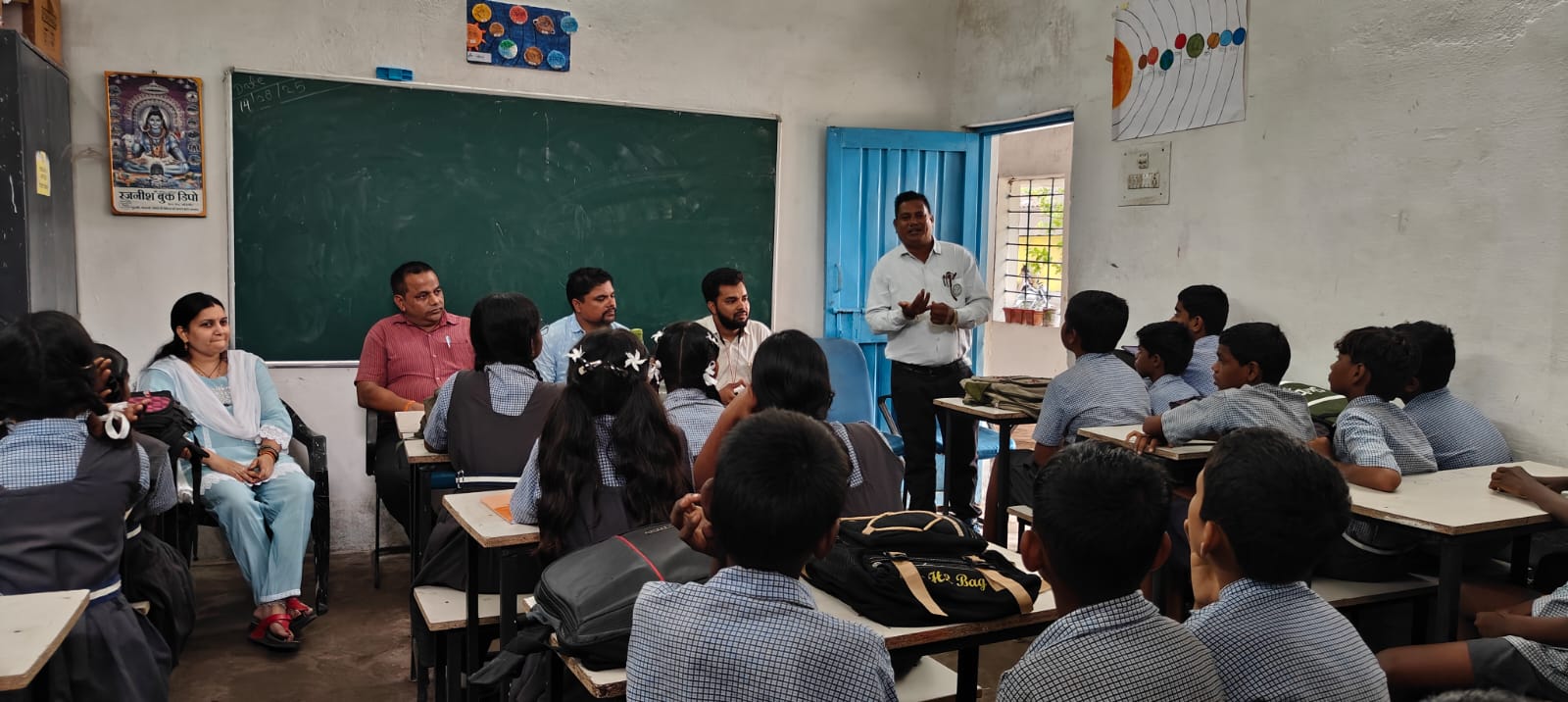 वेल विशर फाउंडेशन द्वारा किया गया कॅरियर मार्गदर्शन कार्यक्रम, बच्चो को किया गया जागरुक…