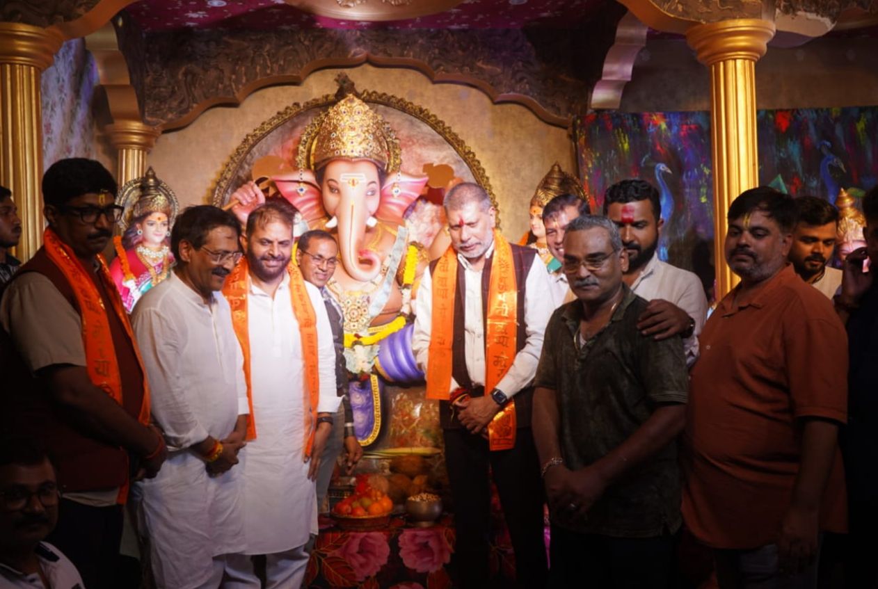 भाजपा प्रदेश अध्यक्ष किरण सिंह देव गणेश उत्सव में हुए शामिल…