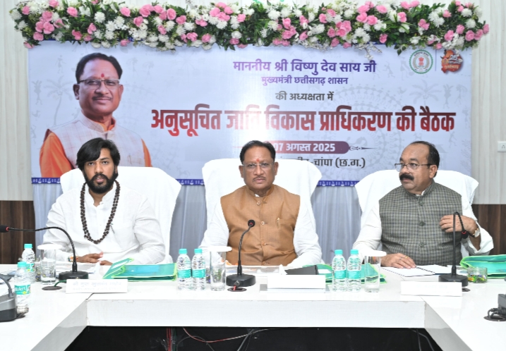 अनुसूचित जाति विकास प्राधिकरण मद से स्वीकृत कार्यों को गंभीरता से लेकर पूरी गुणवत्ता के साथ समय सीमा में पूर्ण कराएं कलेक्टर्स: मुख्यमंत्री विष्णुदेव साय