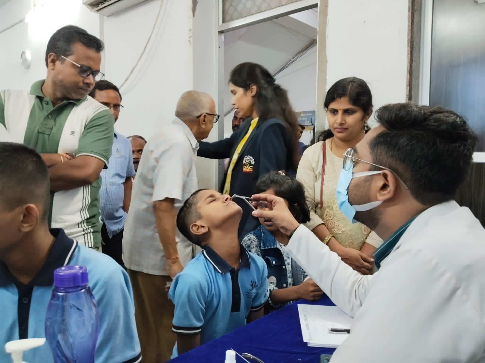 निःशुल्क स्वास्थ्य परीक्षण शिविर Dac Academy में सफल आयोजन…