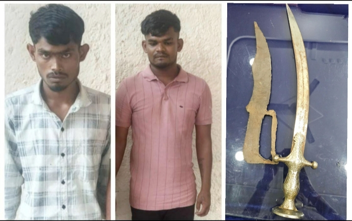 उरला थाना क्षेत्र से तलवार लहराने वाले दो आरोपी गिरफ्तार…