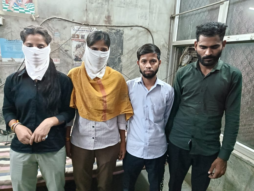 प्रायवेट कंपनी का प्रोडक्ट बिक्री करने एवं मेम्बरशिप लेने के नाम पर ठगी करने वाले 03 अंतर्राज्यीय सहित कुल 04 आरोपी गिरफ्तार…