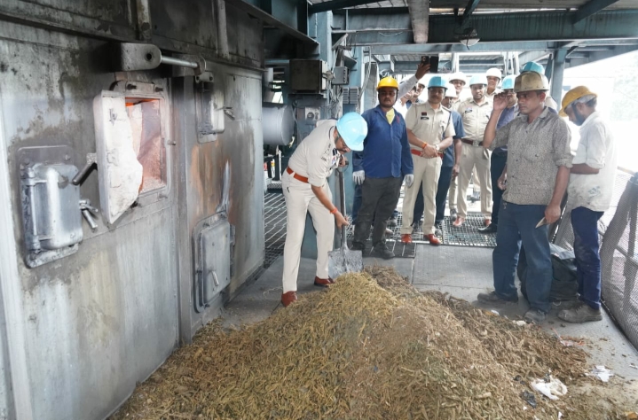 राजधानी के सभी थानों में NDPS एक्ट के तहत जप्त किए गए मादक पदार्थ का किया गया नष्टीकरण…