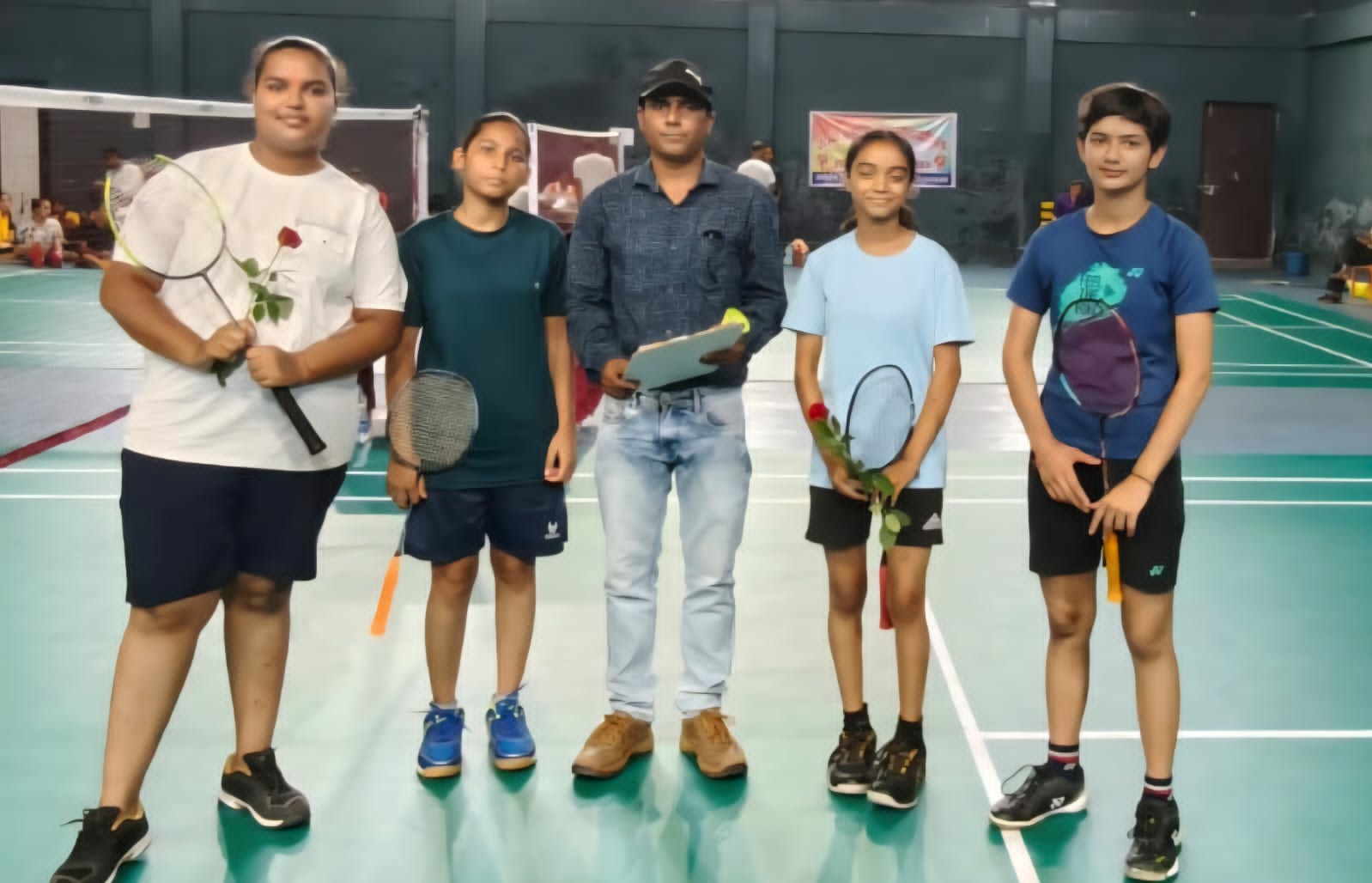 राज्य स्तरीय बैडमिंटन के सेमीफाइनल में आर्या दुबे पहुंची…