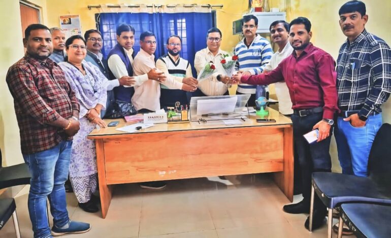 पीएम श्री सेजेस चकरभाठा में नवनियुक्त प्राचार्य का एसएमडीसी द्वारा किया गया स्वागत…