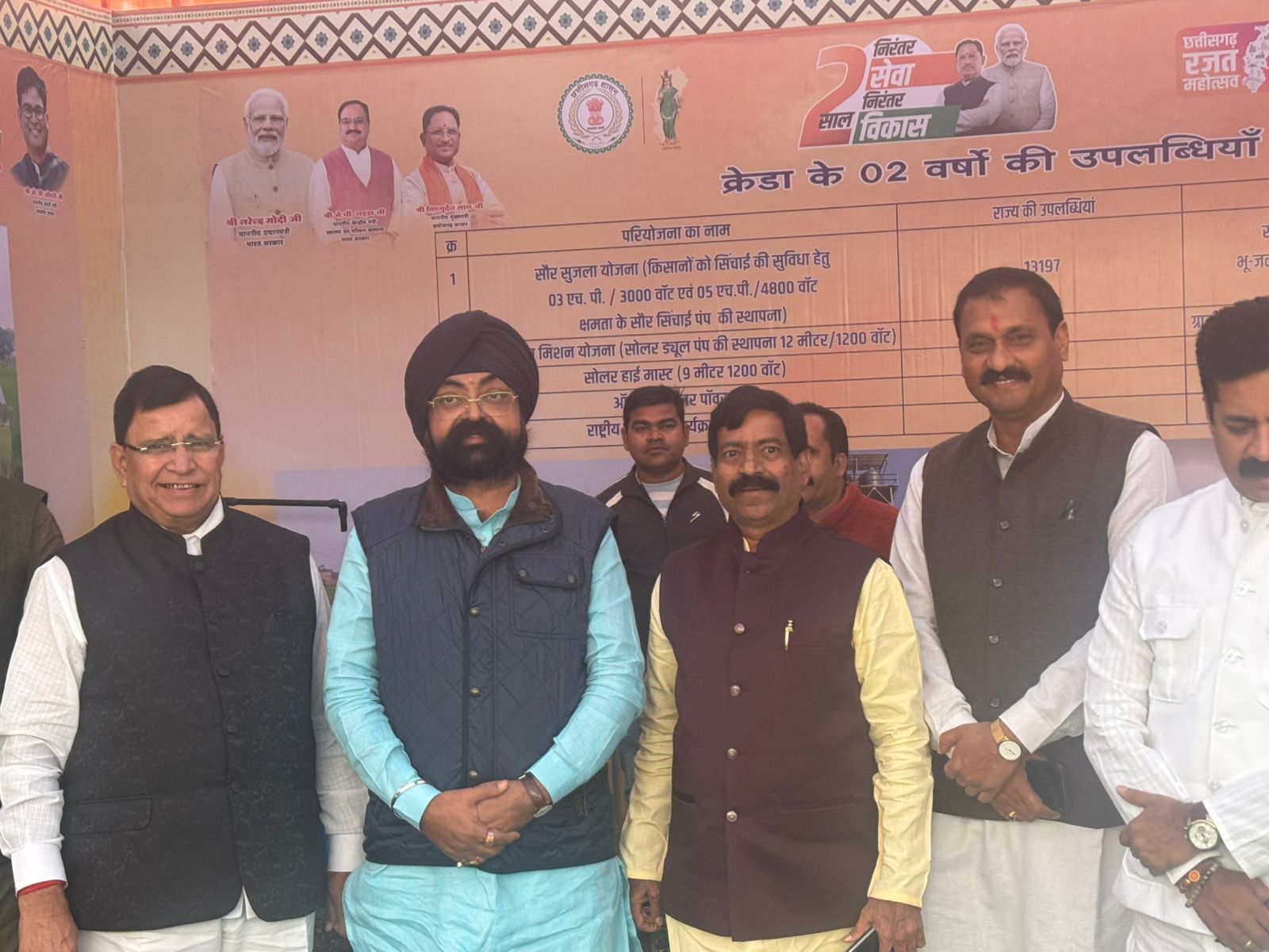 जांजगीर-चांपा में विशाल जनसभा केंद्रीय मंत्री जेपी नड्डा के आगमन को लेकर तैयारियां पूरी…