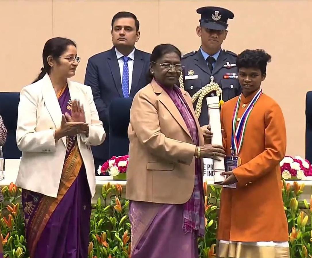 कोण्डागांव की योगिता मंडावी को प्रधानमंत्री राष्ट्रीय बाल पुरस्कार…