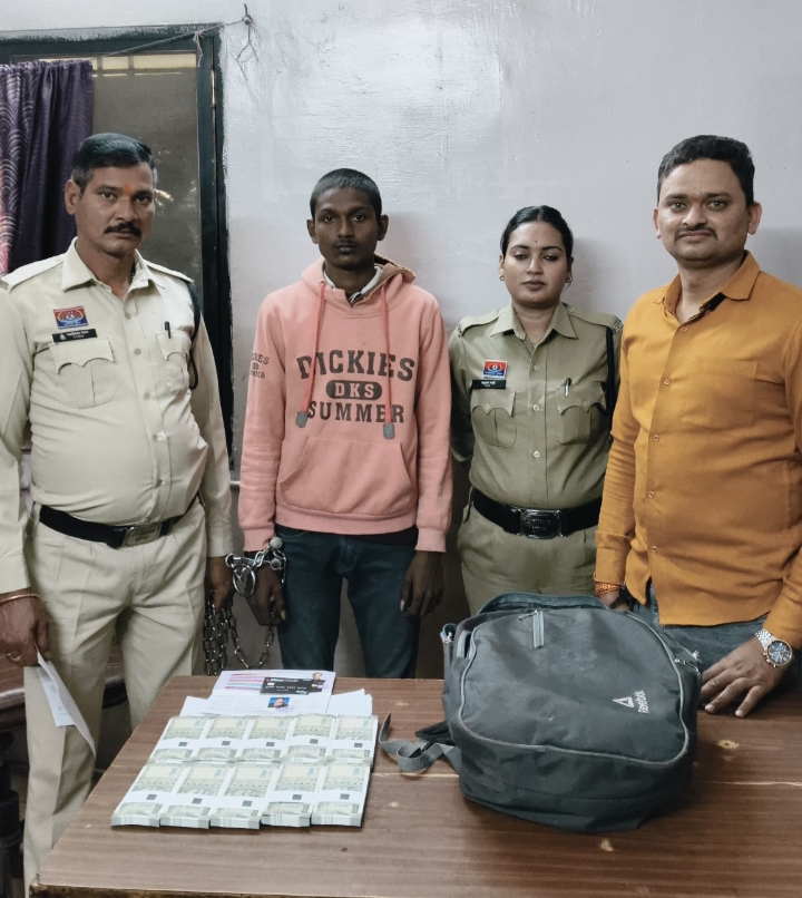 नकबजनी के प्रकरण में आरोपी अनिल कश्यप गिरफ्तार…