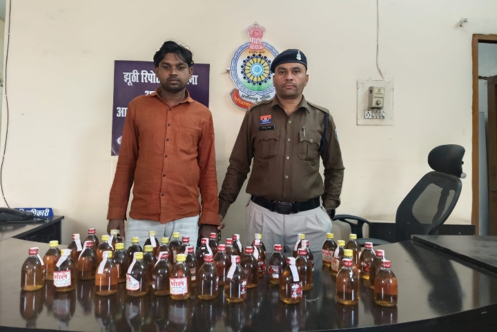 थाना उरला पुलिस को मिली महत्वपूर्ण सफलता 45 पाव अवैध देशी मदिरा जप्त…