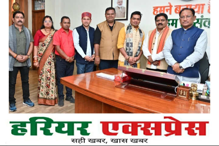 मुख्यमंत्री विष्णु देव साय से रायपुर प्रेस क्लब के नवनिर्वाचित पदाधिकारियों की सौजन्य मुलाकात…