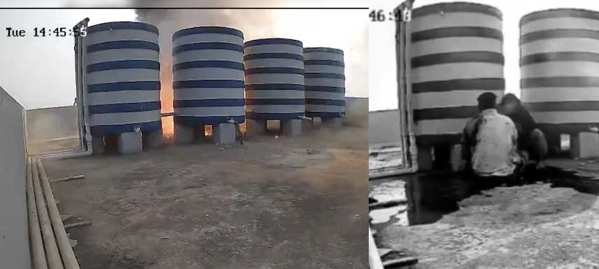 छत पर बम बनाते समय विस्फोट: हिस्ट्रीशीटर समेत दो की मौत, CCTV वीडियो वायरल…